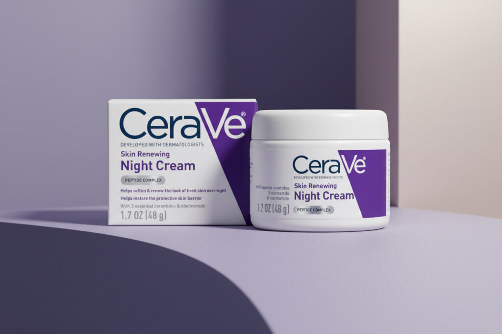 CeraVe Night Cream: 5 Real Benefits Worth Knowing cerave night cream jar with niacinamide and peptide complex for overnight skin renewal