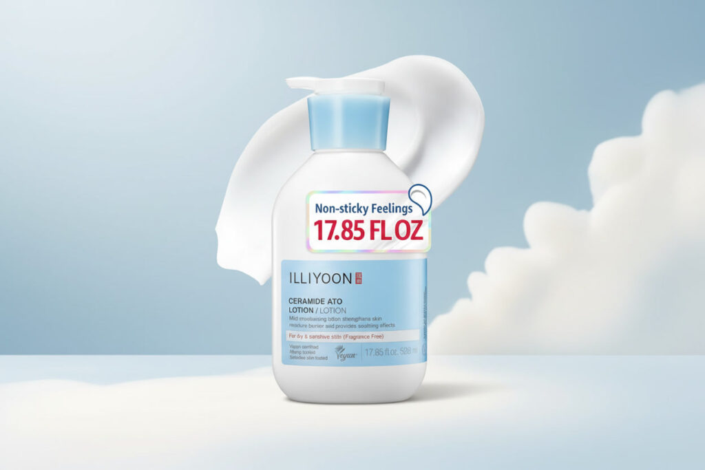 illiyoon ceramide ato lotion 528ml — best ceramide lotion for sensitive skin