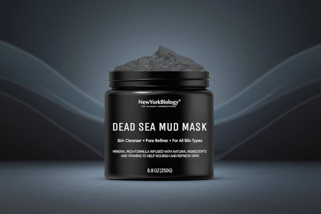 new york biology dead sea mud mask for oily and acne prone skin — 8.8 oz jar review