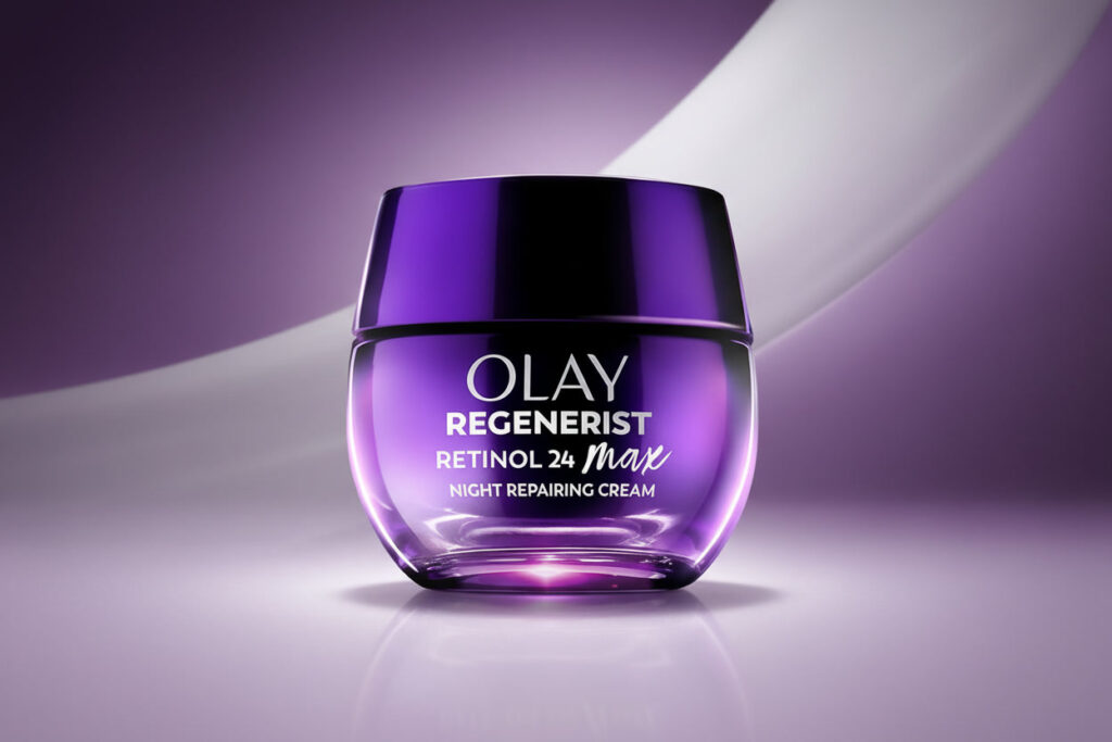 Olay Retinol Night Cream MAX Honest Review olay retinol night cream max anti aging face moisturizer for women