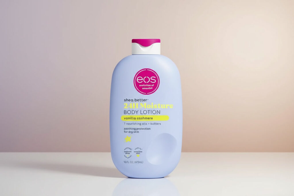 Vanilla Body Lotion That Works: 5 Real Reasons to Try eos eos shea better vanilla body lotion in vanilla cashmere scent with natural shea butter for 24 hour moisture