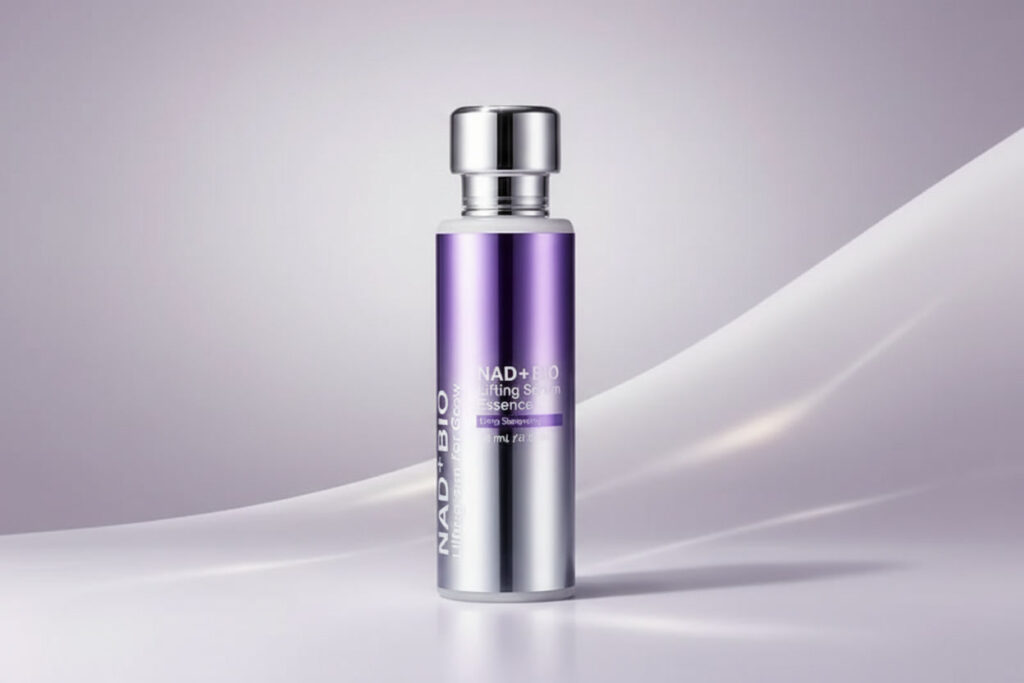 peptide lifting serum for sagging skin bottle and texture