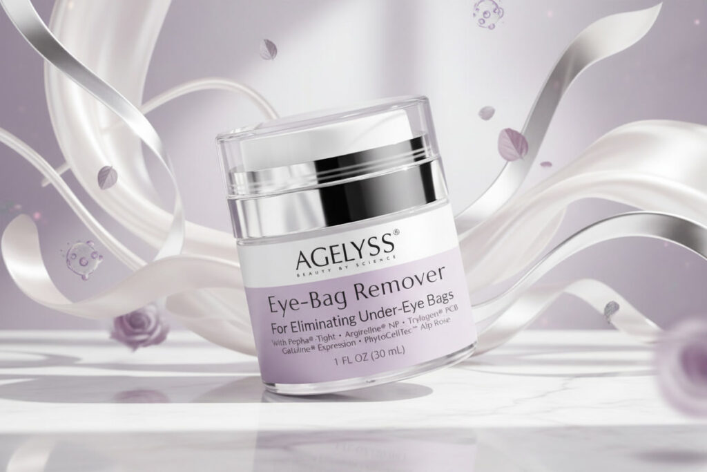 Agelyss Eye-Bag Cream Review 2026: Does It Really Work? agelyss eye bag cream jar showing deep hydration formula for puffiness and dark circles