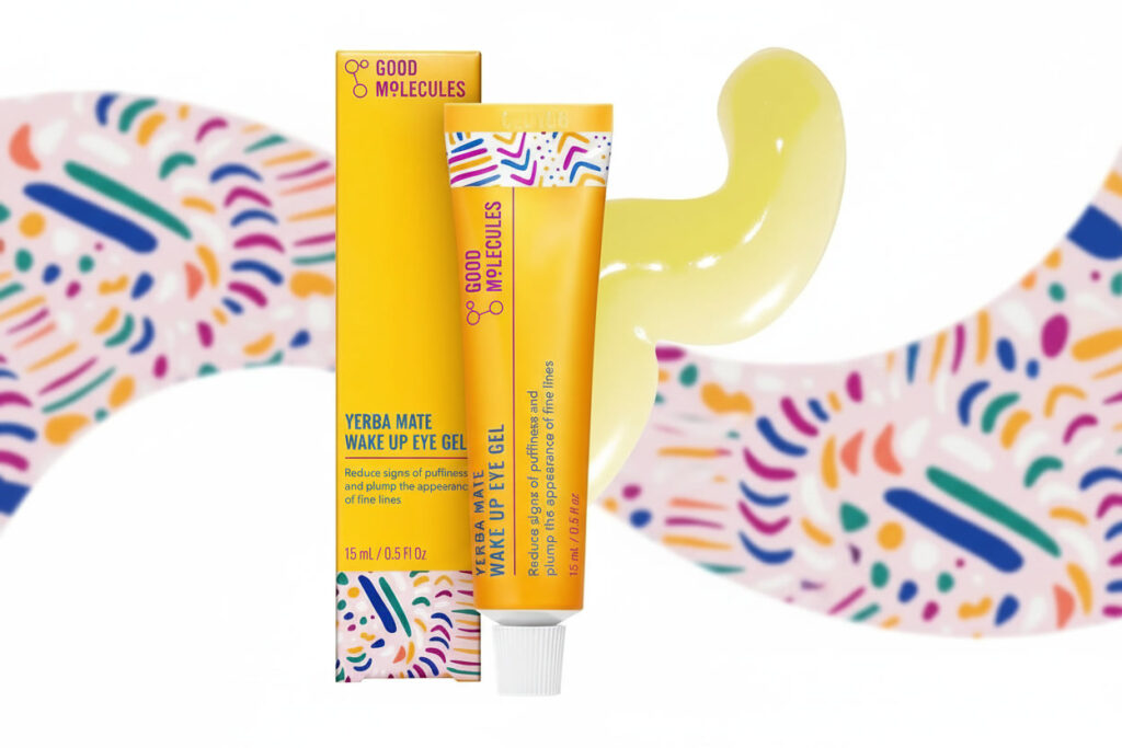 Wake Up Eye Gel: 5 Real Reasons It Works good molecules yerba mate wake up eye gel with caffeine and hyaluronic acid for dark circles and puffiness