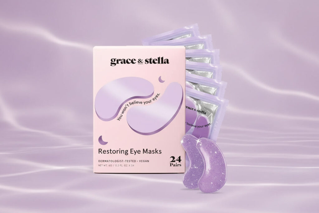 Retinol Under Eye Patches That Actually Reduce Dark Circles grace and stella retinol under eye patches for dark circles and puffiness with hyaluronic acid